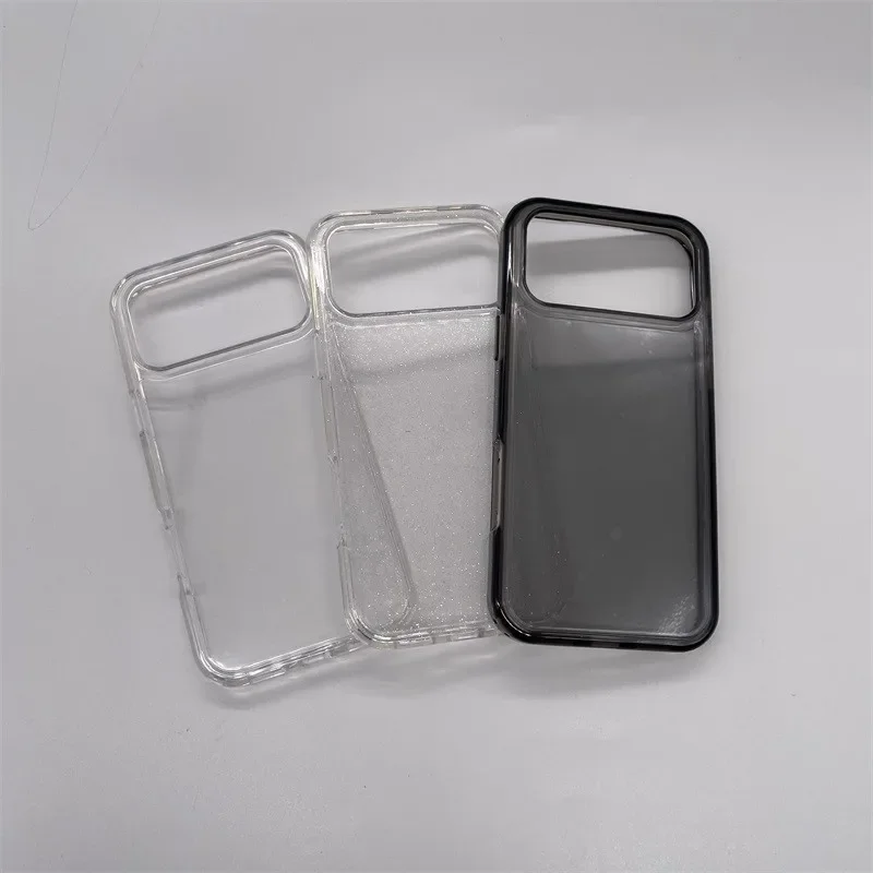 الأصلي سلسلة التماثل واضح جراب هاتف آيفون 17 برو ماكس الهواء 16 15 14 13 12 بريق شفاف Ott صندوق مكافحة الإفلات غطاء #3