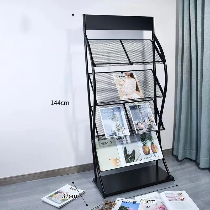Factory Sale Magazine and Newspaper Advertising Office Display Rack
