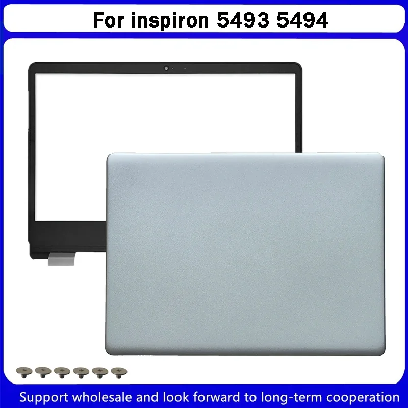 Nova tampa traseira lcd para dell inspiron, 5493, 5494, 0638v6