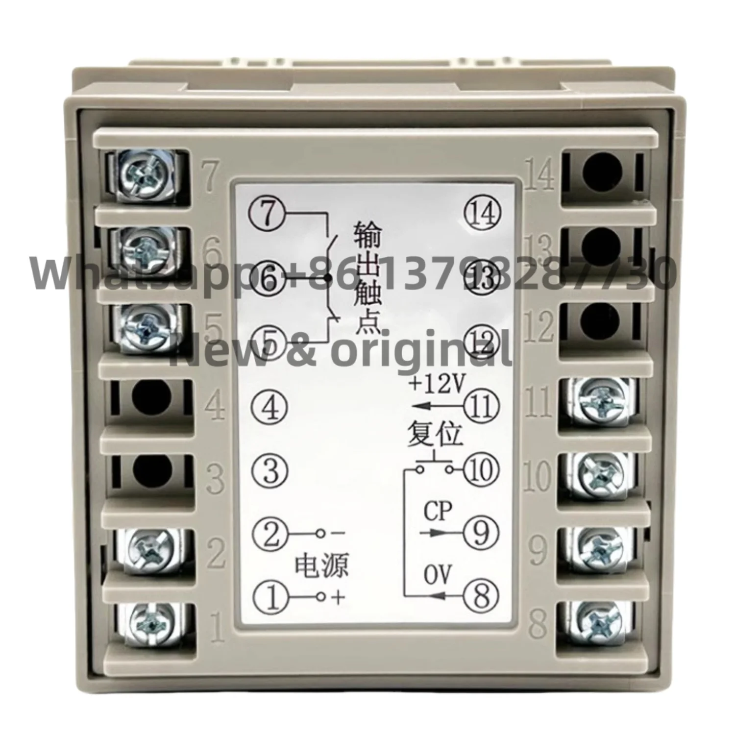 New original JDM9-4 AC220V AC380V DC24V AC/DC100-240V N/C Standard Counter