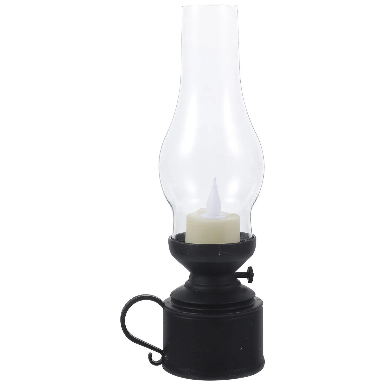 Vintage LED Lantern Flameless Portable Handheld Light for Home Table Decor Wedding Centerpieces Tent Outdoor Use