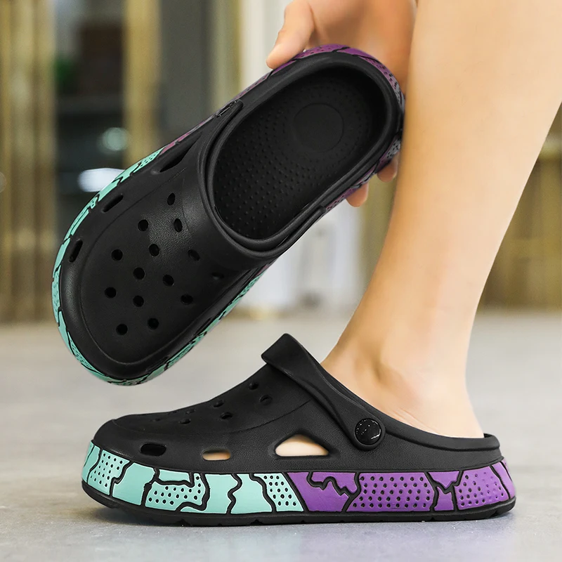 Men's and Women's Summer Outerwear 2025 New Beach Anti-Odor Anti-Slip Baotou Beach Slippers view 5