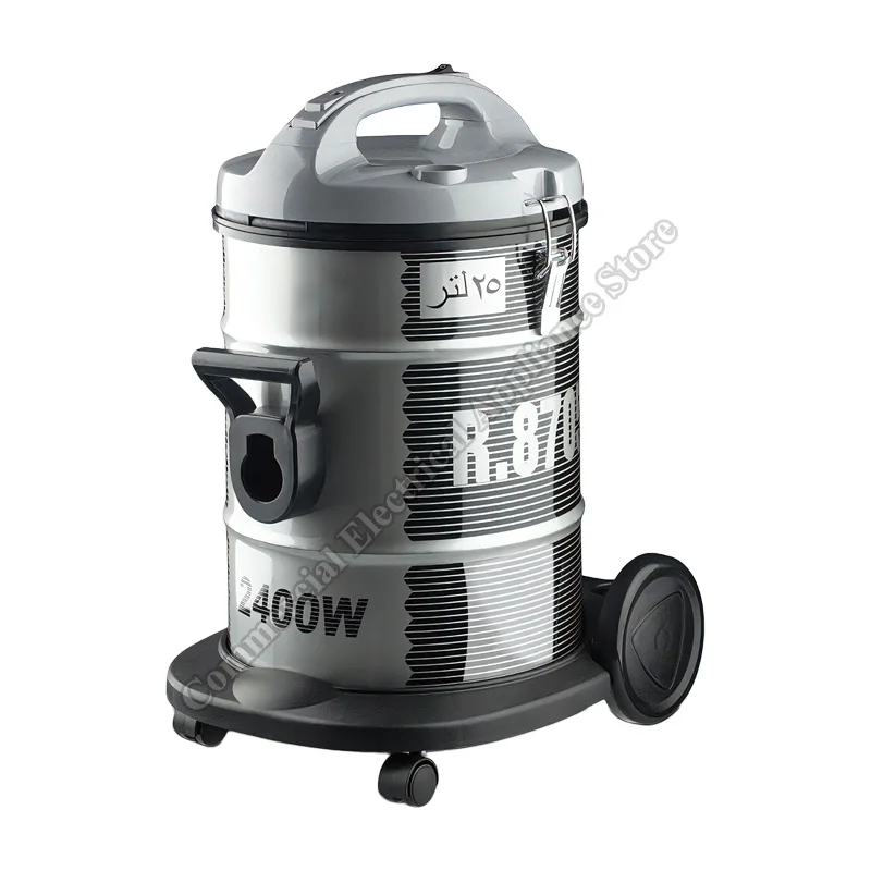 Vacuum Cleaners 25L High‑Power For Car Home Commercial Use Wet And Dry Large Suction Dust Collector Machine Shop Vacuum Bucket