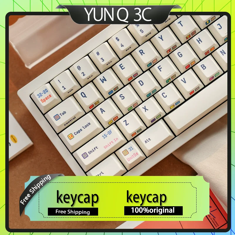 

KH keycap decoration keyhouse pixel 06 keycap evo80 Crush80 Rain 75 65 keycap original PBT heat Sublimation keycap