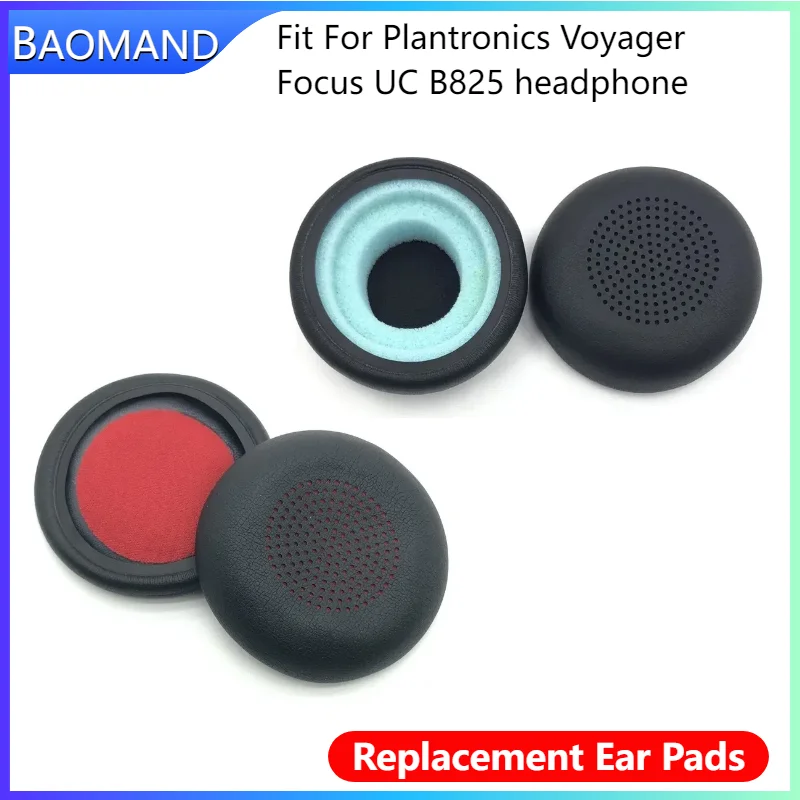 

Replacement Ear Pads Cushions for Plantronics Voyager Focus UC B825 Headphone Soft Memory Foam Pads/Earpads