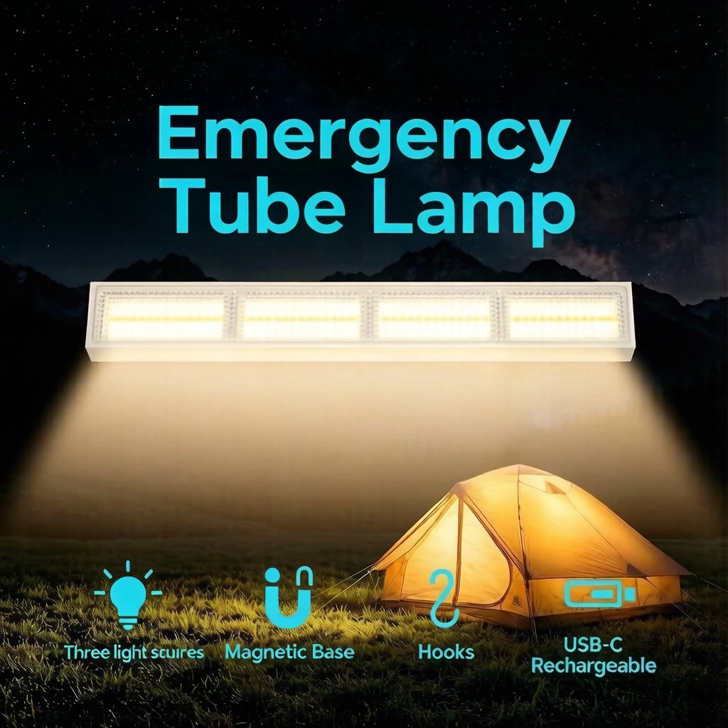 lampada-da-lavoro-magnetica-ricaricabile-usb-c-con-dimmerazione-continua-a-3-colori-lampada-tubolare-di-emergenza-lanterna-da-campeggio-impermeabile-ip65-20-30-40cm