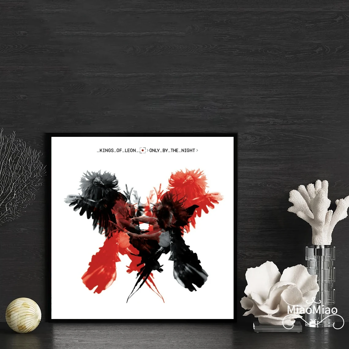 Kings Of Leon Only By The Night Music Album Poster Canvas Art Print Home Decor Wall Painting ( No Frame )