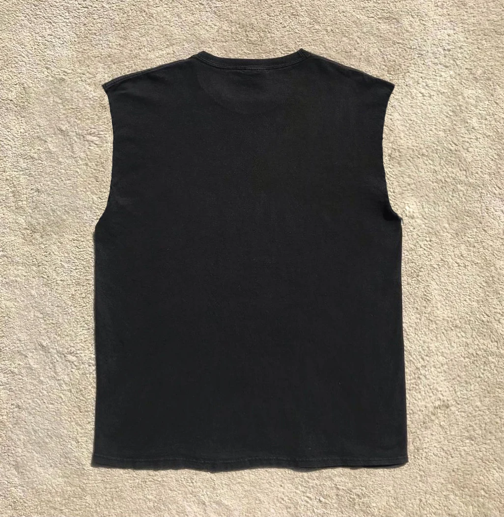 You Have Disease Studio Basketball Style Rodman Youth Unisex Retro Oldschool Sleeveless T-Shirt Cotton Polyester Blend round ...
