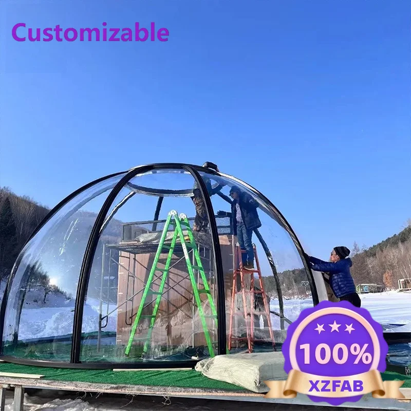 Factory Direct 2026 PC Star Room Bubble House Scenic Area Outdoor Restaurant Bar Sunshine Restaurant Campground Tent Live Room P