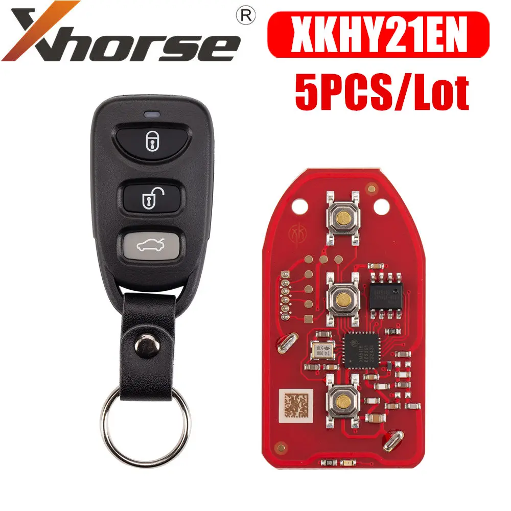 Xhorse Wire Key XKB520EN XKB526EN XKLKS0EN XKFO21EN XKHY21EN XKKF05EN XKHY25EN XKKF20EN XK Wire Remote Key 5PCS/Lot