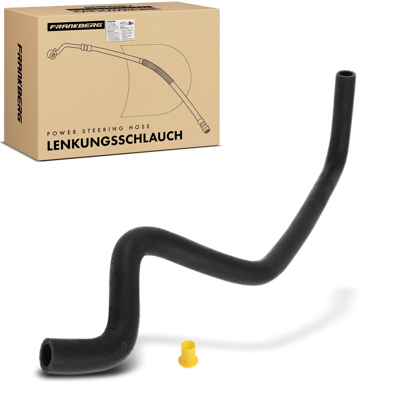 Tuyau hydraulique de direction Frankberg 1x pour BMW X5 E53 4.4L 4.6L 2002-2006 3404571 32416758958