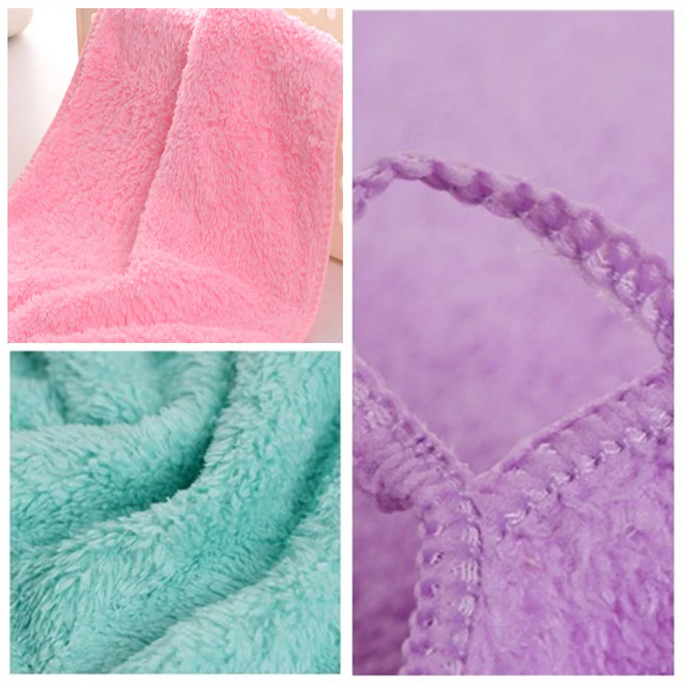 

8pcs Children Saliva Kids Face Towel Eco-Friendly Durable Washable Non-Shedding Thick Soft Rag Assorted Colors