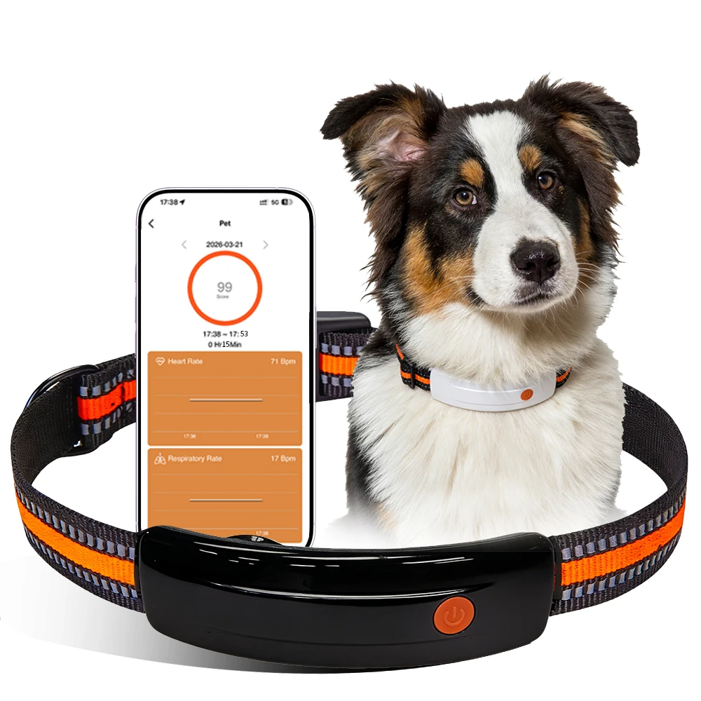 Pet Activity Health Monitor Tracker - Rastreador GPS para Mascotas Qcool con