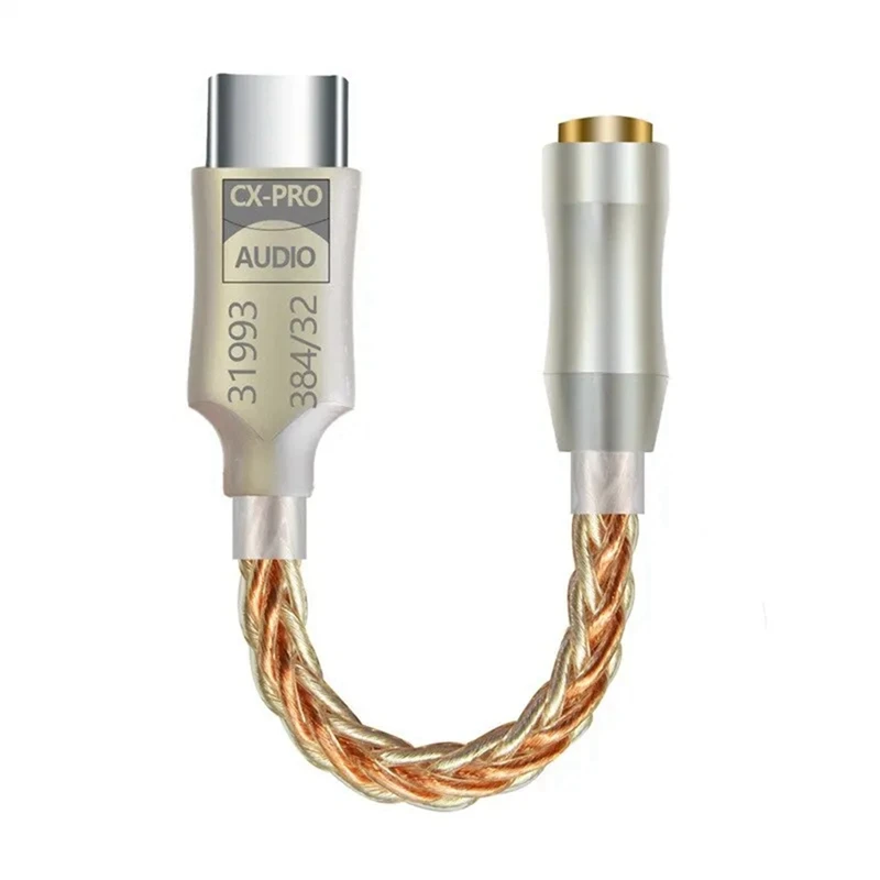 Radiateur Hifi Type C à 3.5mm, CX31993, Amplificateur de Téléphone Sauna, Adaptateur de Téléphone Portable, Métal A, Médailles IEM, 1 Pièce