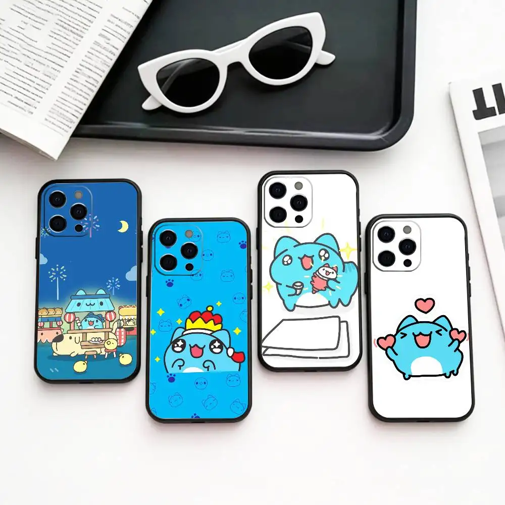 

C-Capoo W-Whimsical B-Bugcat Phone Case Silicone Soft For IPhone 17 16 15 14 13 12 11 X XR Plus Pro Max Plus