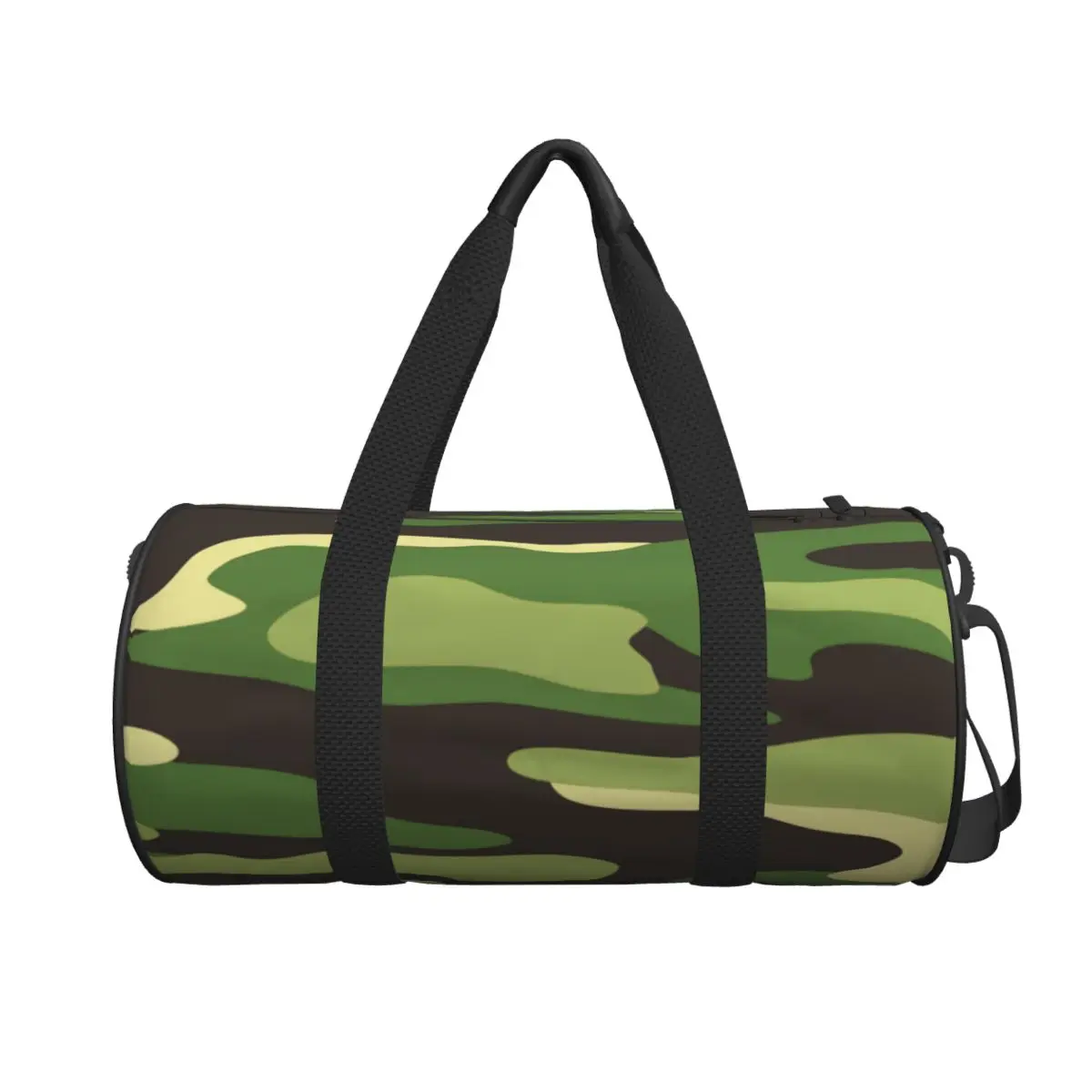 Army Camo Print Sports Bags Forest Multicam Training Gym Bag with Shoes Vintage Handbags Men Pattern Weekend Fitness Bag