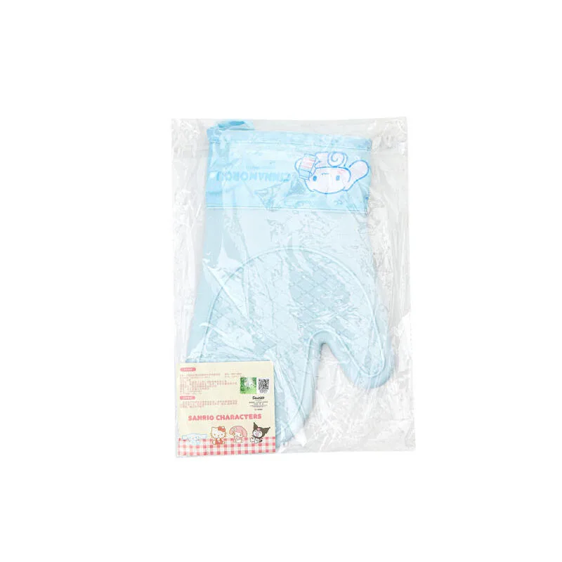 Sanrio Silicone Insulated Gloves Kawaii Hello Kitty Kuromi Baking Anti Scald Gloves Ins Korean Cartoon Anime Friends Gift - view 5