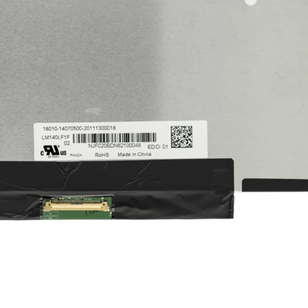 

LM140LF1F 02 LM140LF1F02 144Hz FHD 1920x1080 IPS 40Pin 14.0"inch Laptop Lcd Screen Display