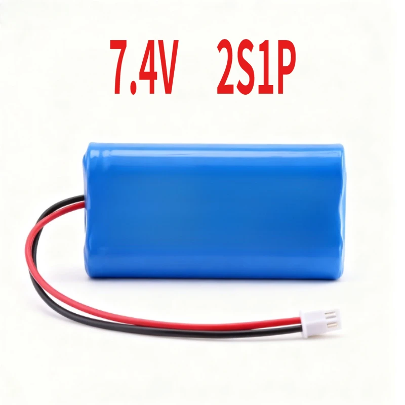 New 7.4V 2S1P  Battery Pack 2000mAh 3000mAh Stable Output for Portable Speaker Music Player RC Car Toy LED Light Megaphone