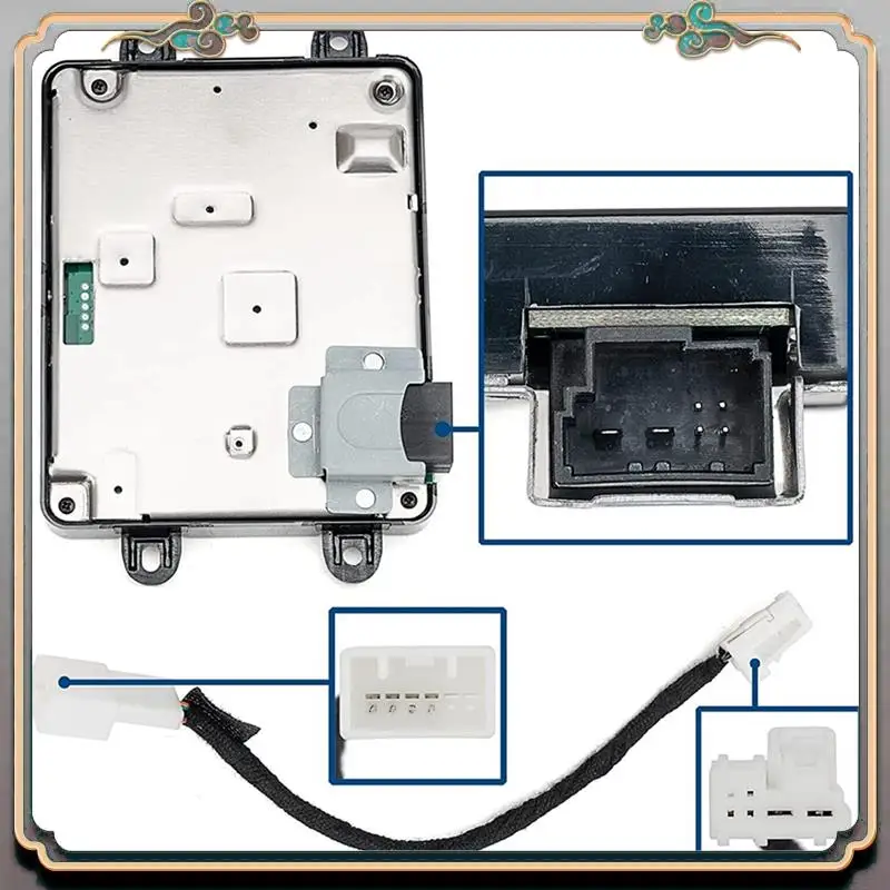 

Прочный модуль беспроводной зарядки с адаптером для Buick Lacrosse Cadillac Escalade GMC 13521066 13507652, аксессуары