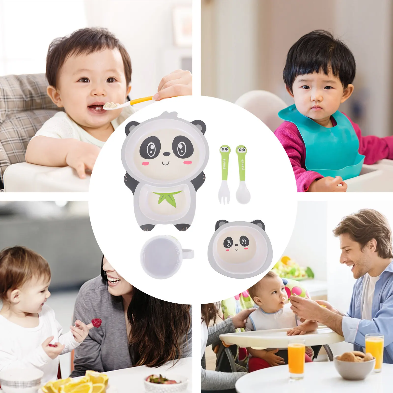juego-de-vajilla-infantil-de-5-piezas-plato-de-comida-separado-de-fibra-de-bambu-con-cuchara-tenedor-tazon-y-taza-ideal-para-ninos-para-comer-pasteles-frutas-y-refrigerios