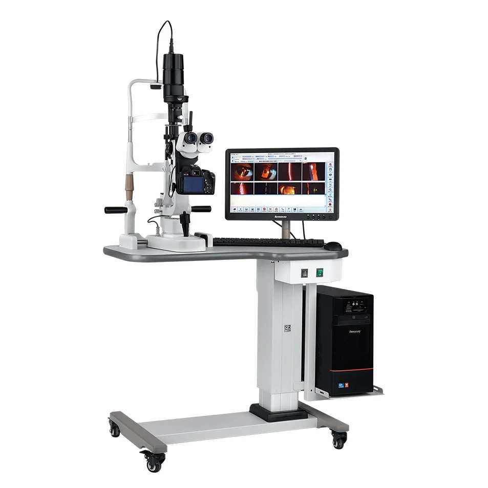 Best Price SLR Camera High-definition image Digital Slit Lamp Biomicroscope Processing System