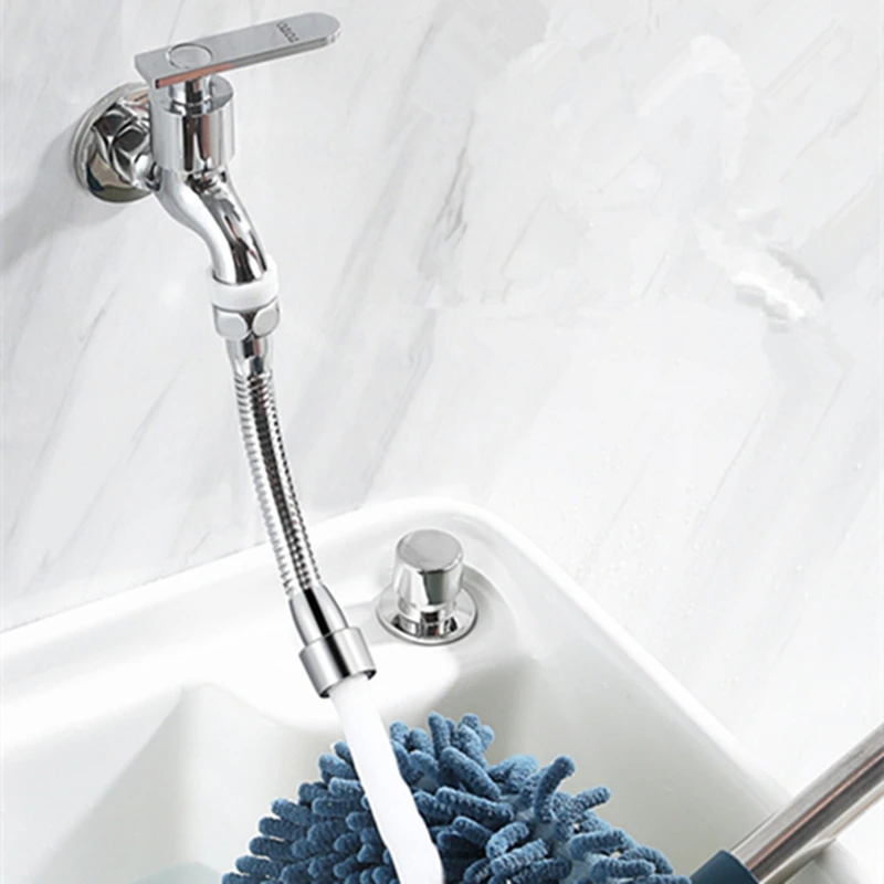 13cm 20cm 30cm Folding Kitchen Faucet Extension Tube Sink Water Filter Extender Copper Nozzle for Faucet Bathroom Accessories