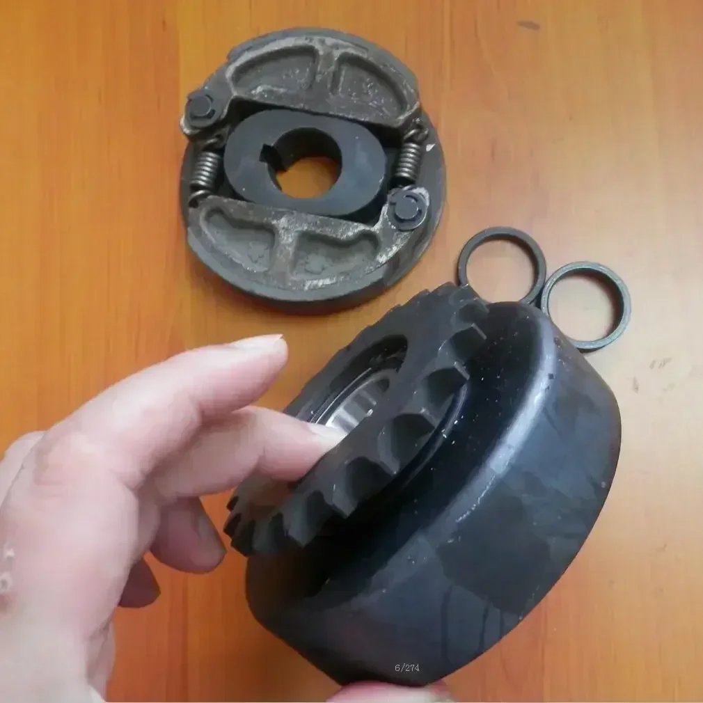 ゴーカート用自動遠心クラッチ,5kW,13t,14t,15t,21t,25mm,1