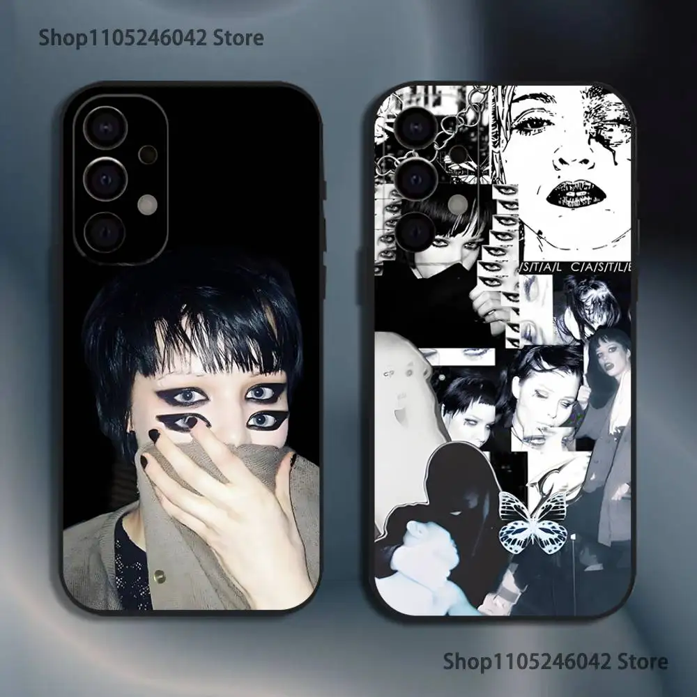 C-Crystal Castles Band Phone Case For Samsung S26,S25,S24,S21,S22,S23,S30,Ultra,S20,Plus,Fe,Lite,5G Black Cover