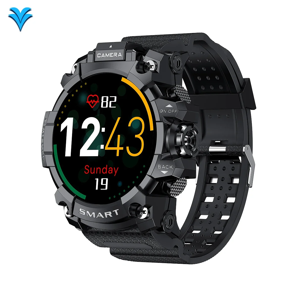 

High-end Q999 4G Android Smart Watch 1.6 inch full large screen HD camera SIM card Health Monitoring GPS navigation PK AW12