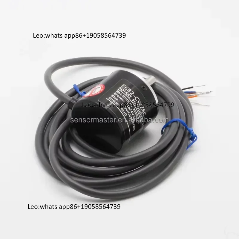 Sensror E6B2-CWZ6C Series 40 2000PPR OD Photoelectric Incremental Rotary Encoder 6MM DC 5-24V Solder Lug for CNC Automation