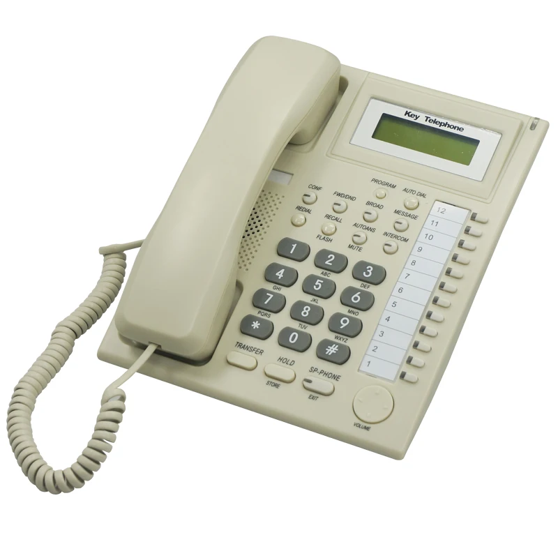 PBX Key Phone / Main/Operator Phone / Key Telephone for Vintel CP832 / TP832 Series PABX System