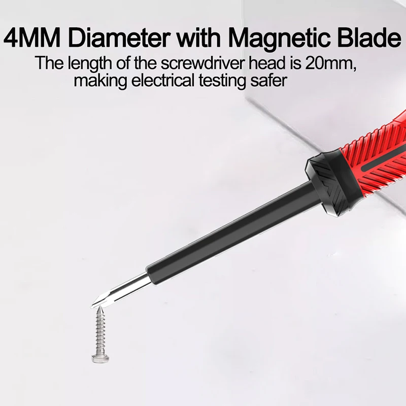 Imagem -03 - Indicador Elétrico sem Contato Tomada de Parede Detector de Tensão Sensor Testador Caneta Luz Led Lápis de Teste ac 901000v