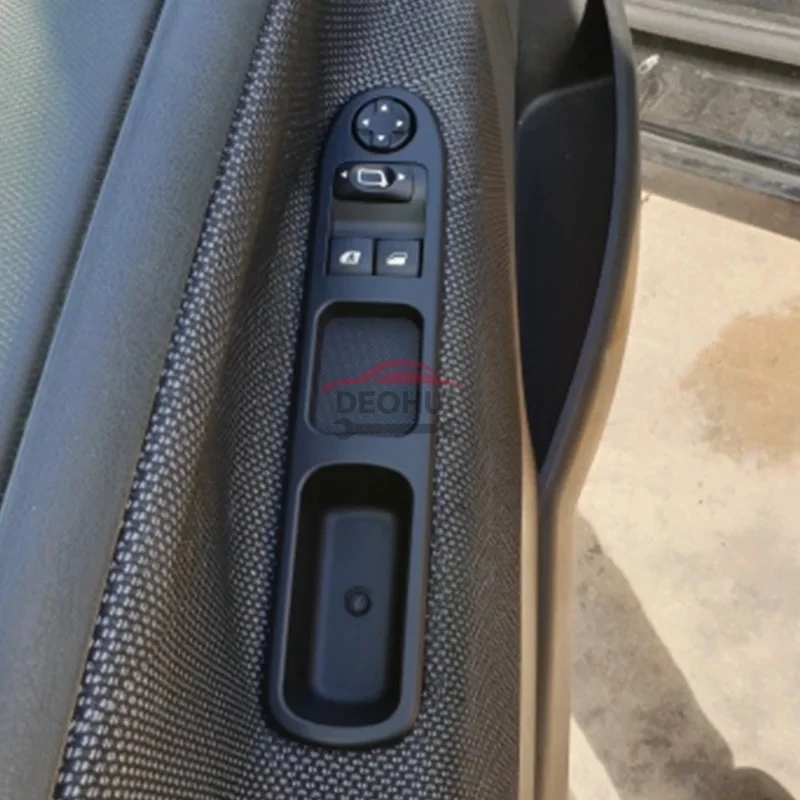 6554QC مفتاح التحكم في نافذة السيارة الكهربائية لبيجو 207 سيتروين C3 بيكاسو 2007-2014 منظم زر الرفع 6554.QC #6