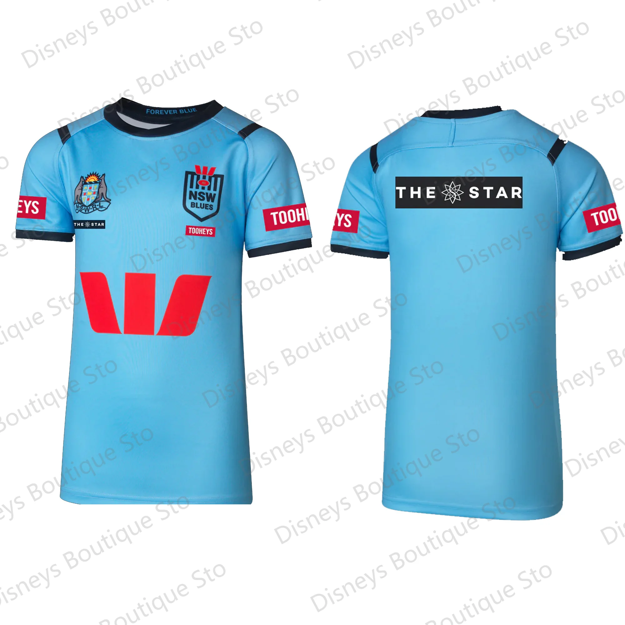 2024 New Arrival Summer Australian NRL NSW Blues Jersey Training Jersey Kid Uniform For Adult&Kid Kit