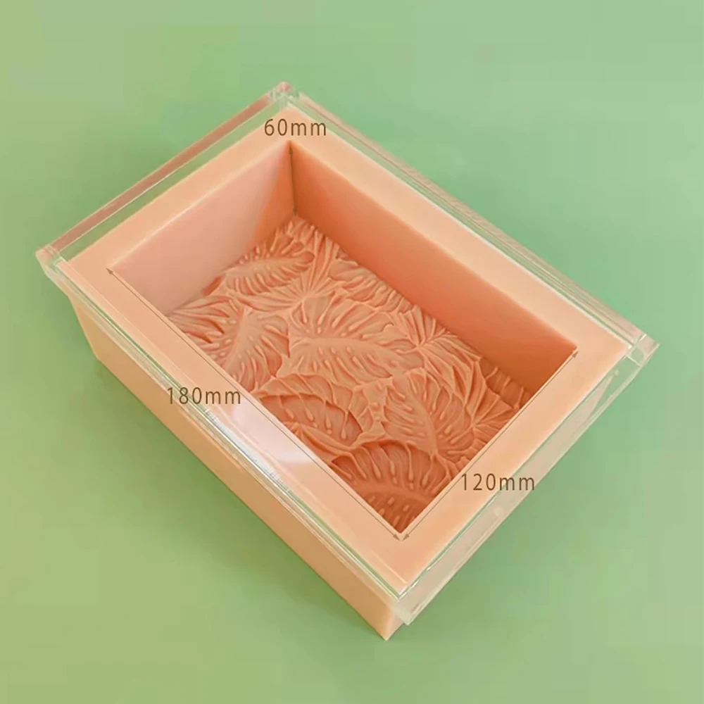 

Japanese Style Handmade Soap Silicone Mold Candle Plaster DIY Craft Making Tools 180x120x60MM LN038