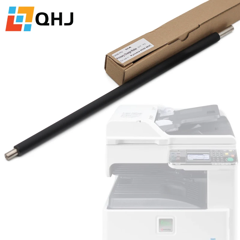 

Качественный первичный зарядный ролик PCR для Kyocera FS6025 6030 6525 6530 MFP3010 3510, часть копировального аппарата, проводящий резиновый зарядный ролик