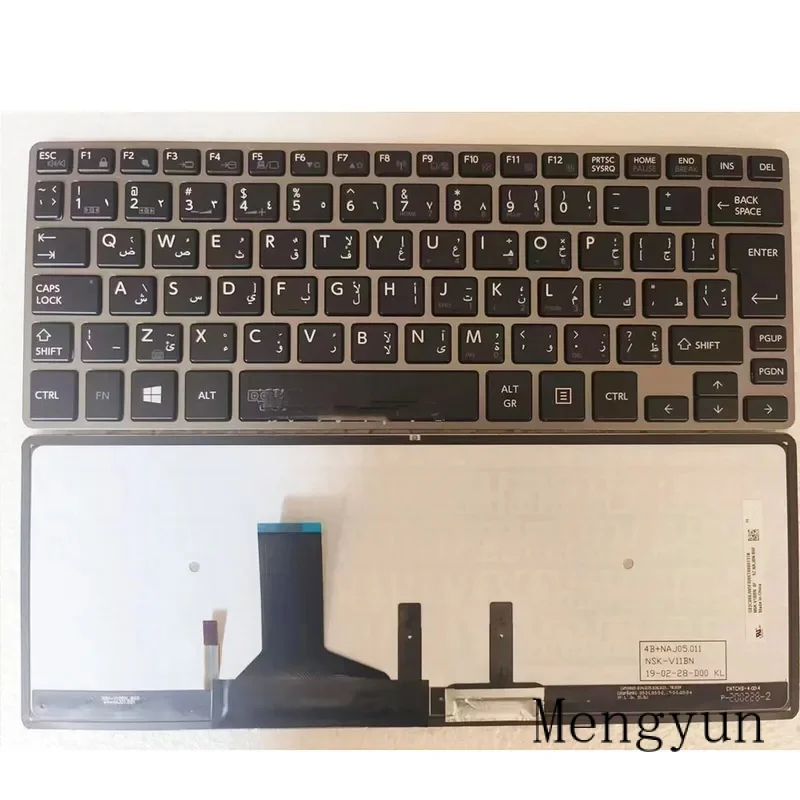 laptop keyboard with Backlit For Toshiba Z30-A Z30-C Z30T Z30-B Z30-E