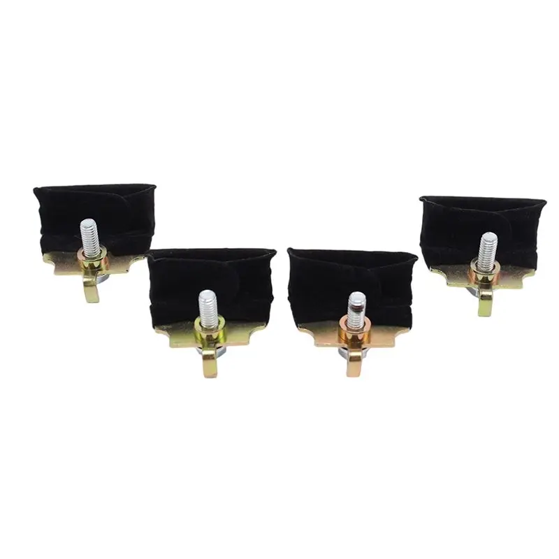 AU65-4Pcs Window Anti-Rattle Cushion Pads Kit 54614446996 For Corvette C3 C4 1969-1996 Both Doors Window Buffer Pad