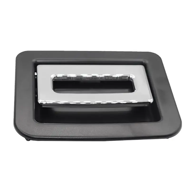 

AEE5-Car Interiors Spare Tire Cover Handle Trunk Carpet Handle Electroplated Handle For Cayenne 2011-2017