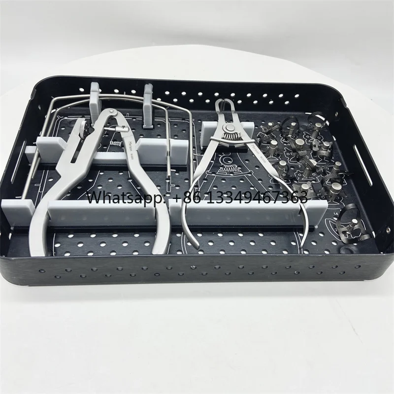 

High quality Surgical Instruments Rubber Dam Kit of 16 Instruments for Adults MX3000