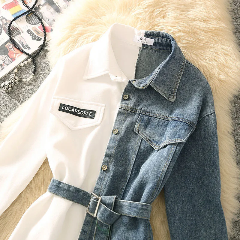 Veste en jean à coutures rétro pour hommes et femmes, manteau à boutons, décontracté, haute qualité, adt joker, printemps, automne, nouveau, 2024