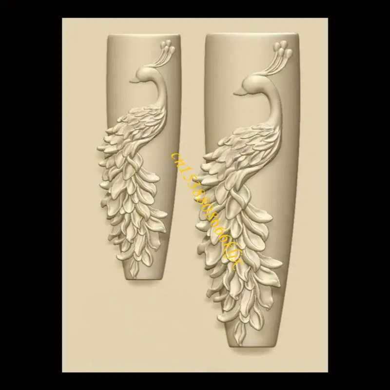 قالب ختم أظافر ثلاثي الأبعاد مفصل من Peacockbird مادة سيليكون ممتازة لصالون تجميل الأظافر والمشاريع الحرفية 066C