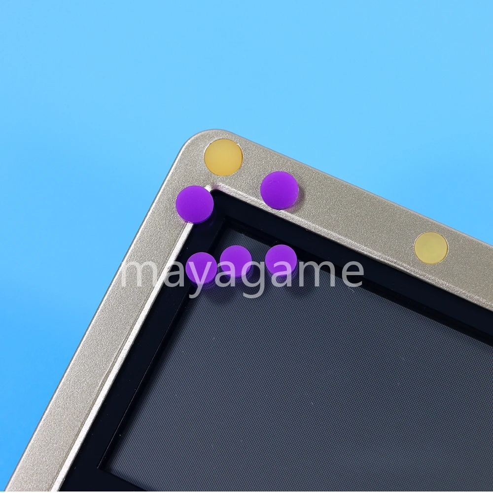 1 ชุดสําหรับ GBA SP ปลั๊กสกรูฝุ่นสําหรับ Gameboy ADVANCE SP SHELL