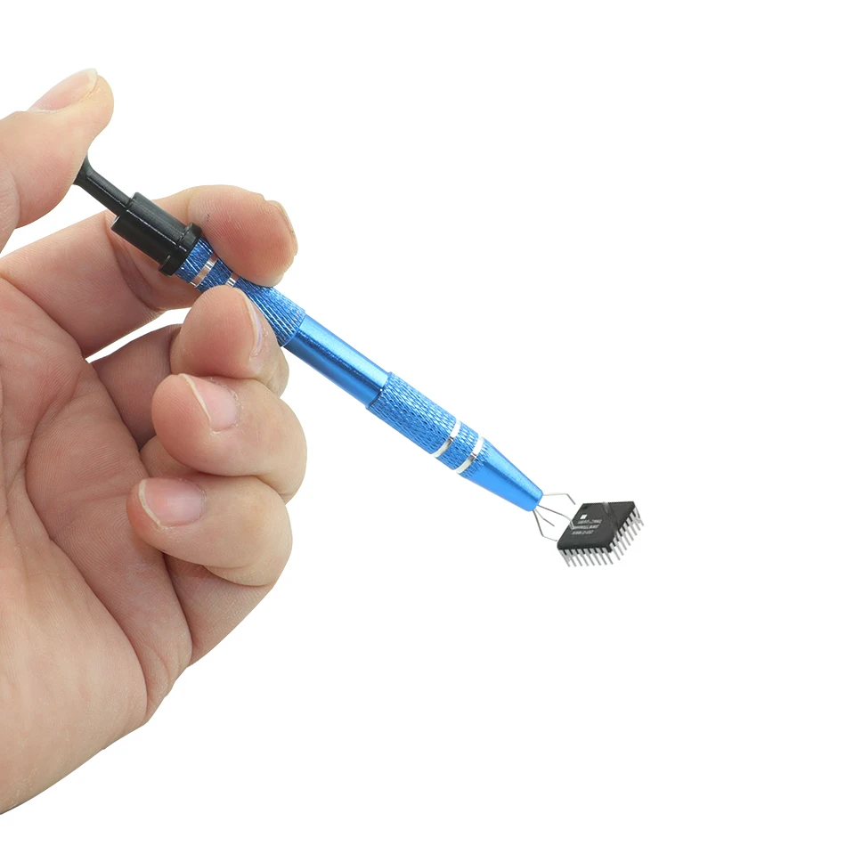 Estrattore di chip IC a 4 artigli Strumento di rimozione Parti di precisione Estrattore di raccolta estrattore per strumento di riparazione dadi componenti elettronici