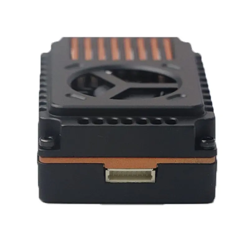 N91R-For FPV RC Long Range Drone Compatible 7.2G 7W VTX 64CH Audio Video Transmitter 15V-36V 2-8S With Integrated Heat Sink& Fan