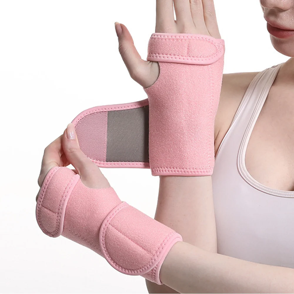 1Pcs Thumb Wrist Brace Wraps Carpal Tunnel Arthritis Tendonitis Sprain Wristband Wrist Support Bandage Sports Gym Hand Protector