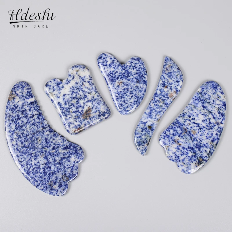 

Natural Jade Stone Gua Sha Massager Board Facial Beauty Scraping Massage Tools Firm Skin Care Face GuaSha SPA Physical Therapy