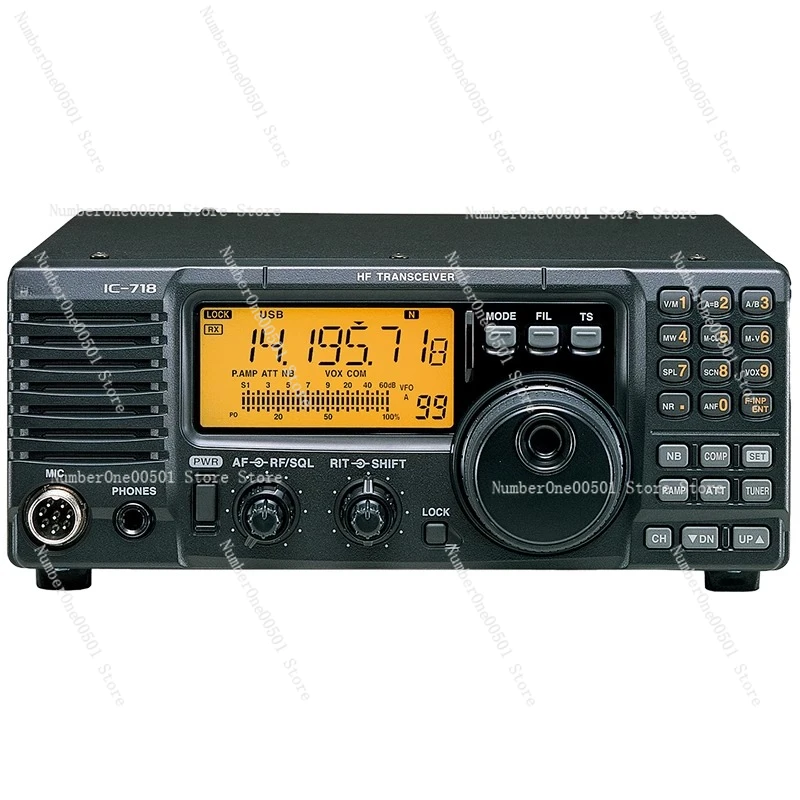 

IC-718 коротковолновый ВЧ полнодиапазонный приемопередатчик коротковолновая фиксированная станция мощностью 100 Вт