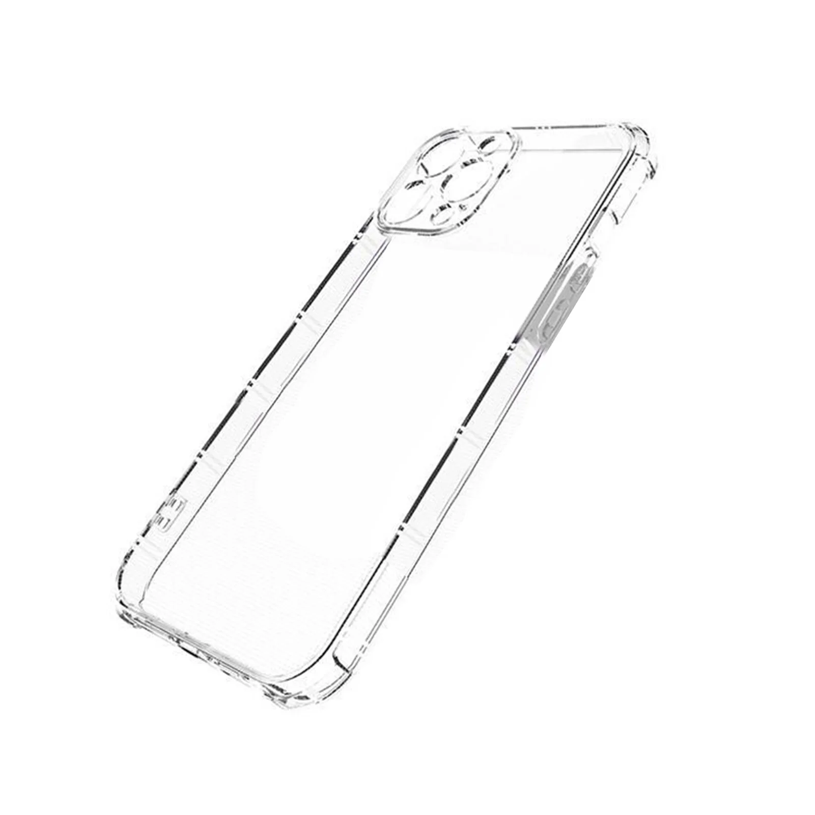 À prova de choque caso de telefone transparente para iphone13 12 caso de telefone à prova dwaterproof água fino tpu caso de telefone para iphone13 pro/12 pro/12mini